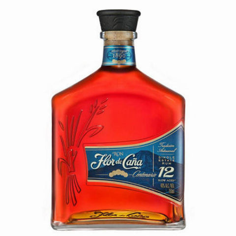 Flor De Cana 12 Year Old Centenario Rum Nicaragua 750ml