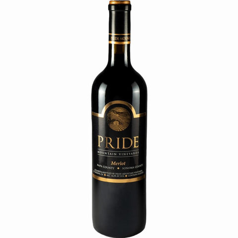 Pride Mountain Vineyards MERLOT 2018 375ml HALF BOTTLE RED