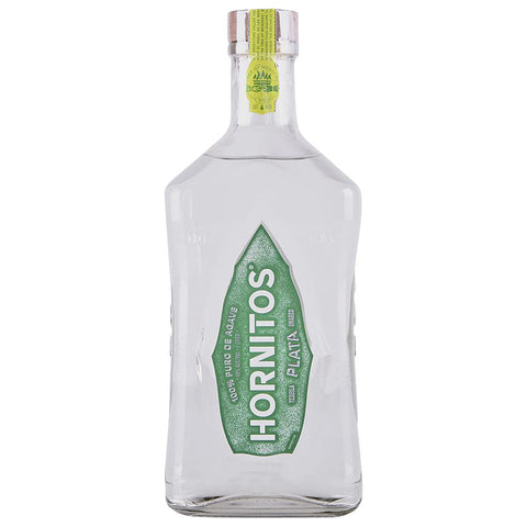 Hornitos PLATA Tequila 100% Puro Agave 1.0L LITER - 67