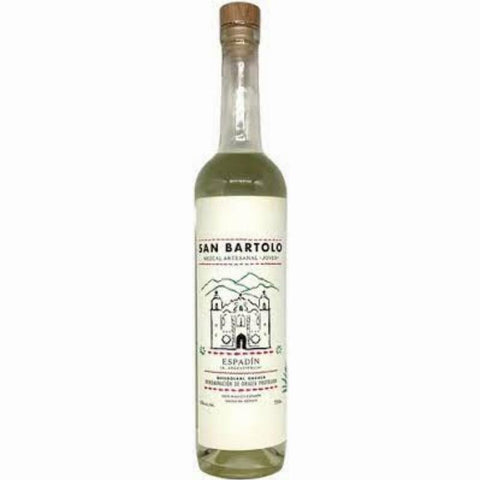 San Bartolo Mezcal Maguey Espadin Valentin Joven Mezcal Artesanal  QUIGOLANI750ml