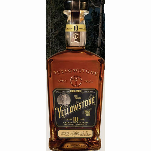 Yellowstone Aged 10yrs A blend of Straight Bourbon Whiskeys 105 Proof 750ml