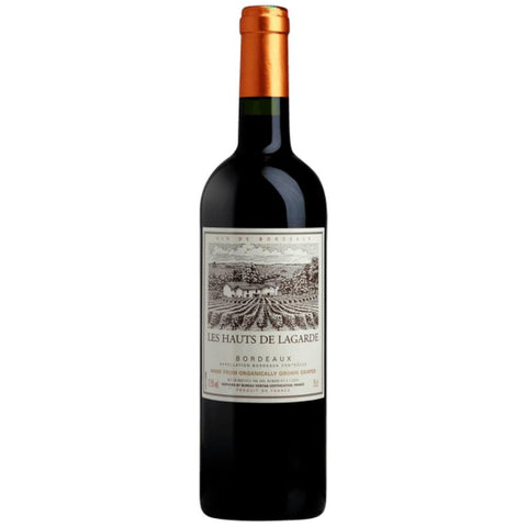 Les Hauts de Lagarde Bordeaux Rouge ORGANIC 2022 750ml