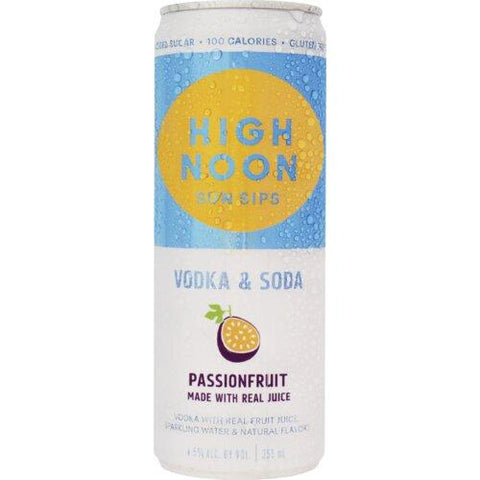 High Noon Vodka & Soda  PASSION FRUIT 355ml CAN