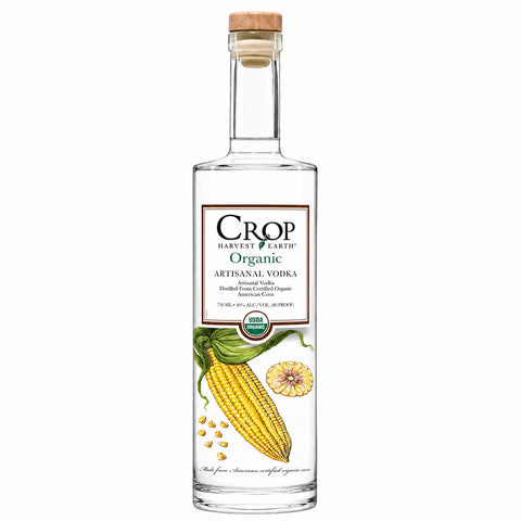 Crop Harvest Earth Artisanal Vodka 750ml Organic
