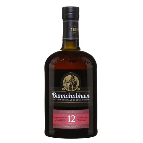 Bunnahabhain Scotch Single Malt 12 Year  750ml