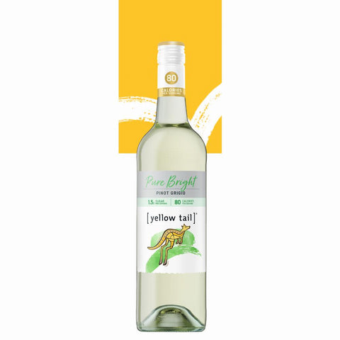 Yellow Tail Pinot Grigio Pure Bright Low Alcohol 2024 750ml
