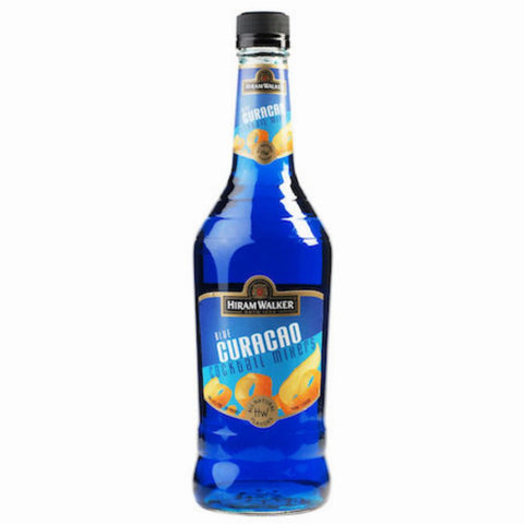 Hiram Walker Curacao Blue 30 Proof 750ml