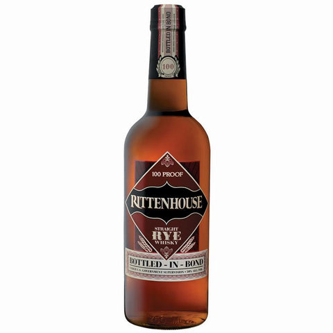 Rittenhouse Rye Whisky Bottled In Bond 100 Proof 750ml