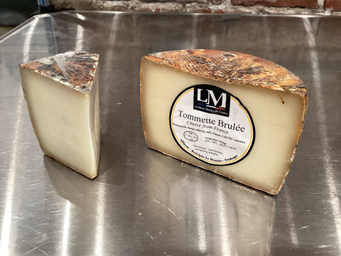 Rodolphe Le Meunier ‘Tommette Brûlée’ (Basque sheep milk cheese, brûlée finish) 1/6th wheel (France, 5.5oz)
