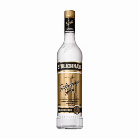 Stolichnaya Gold Vodka 80 Proof Latvia 1.0L LITER - 67