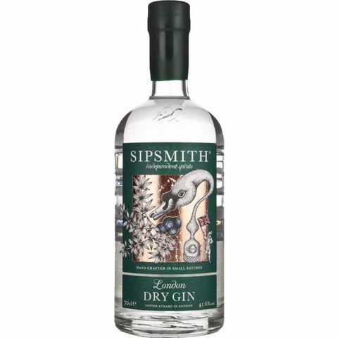 Sipsmith Gin London Dry 83.2 Proof United Kingdom 750ml