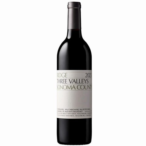 Ridge Three Valleys Sonoma County Zinfandel Red Blend 2023 750ml
