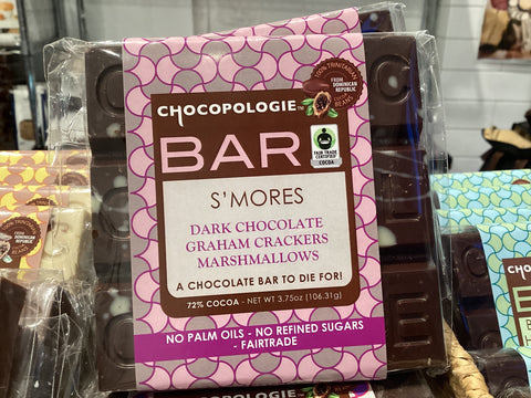Chocopologie -S’mores Chocolate Bar (4oz)