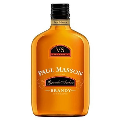 Paul Masson Brandy Grande Amber 80 Proof 375ml Half bottle