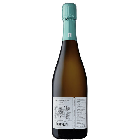 Geoffroy Champagne 'Lieu Dit Les Tiersaudes' Blanc de Noirs 1er Cru Brut Nature 2019 750ml (Introductory Pricing)