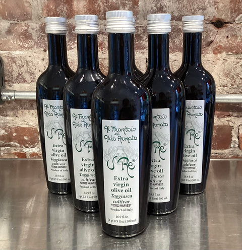 Al Frantoia di Aldo Armato - “U-Re” Extra Virgin Olive Oil from Taggiasca olives (Liguria, Italy, 500ml)
