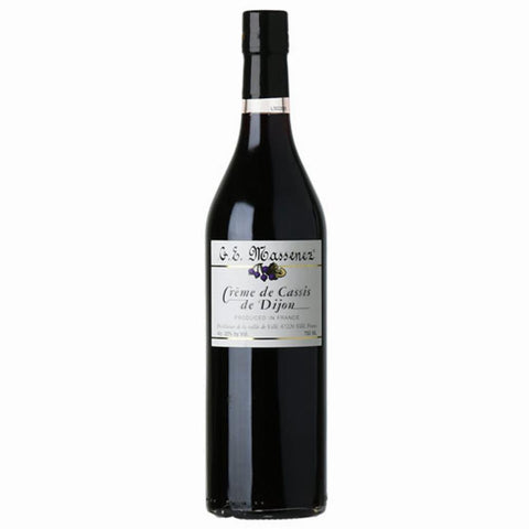 Massenez Creme de Cassis Dijon 40 Proof Currant Liqueur Kosher 750ml