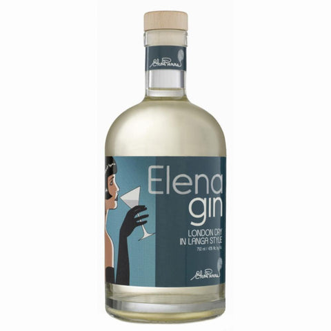 Elena Penna London Dry in Langa Style Gin 750ml - 67