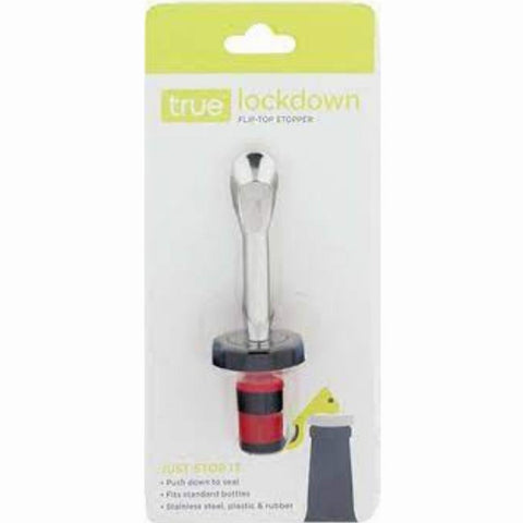 Lockdown Flip Top Bottle Stopper by True