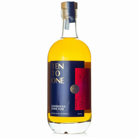 Ten To One Caribbean Dark Rum Column Still 750ml