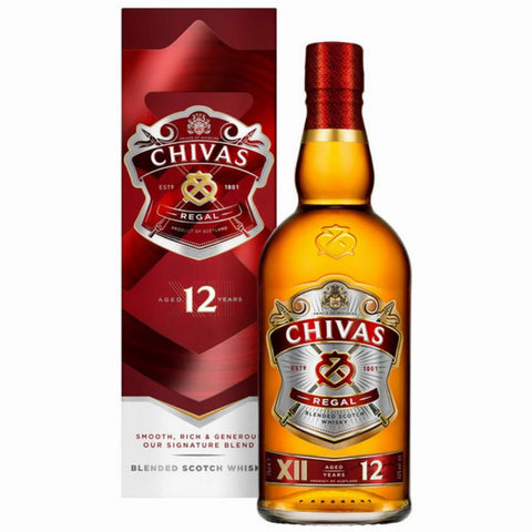 Chivas Regal Scotch 12 Year 750ml