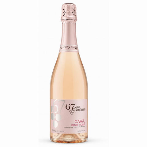 67 Wine Somm Series Cava 67 ROSE  Brut 750ml