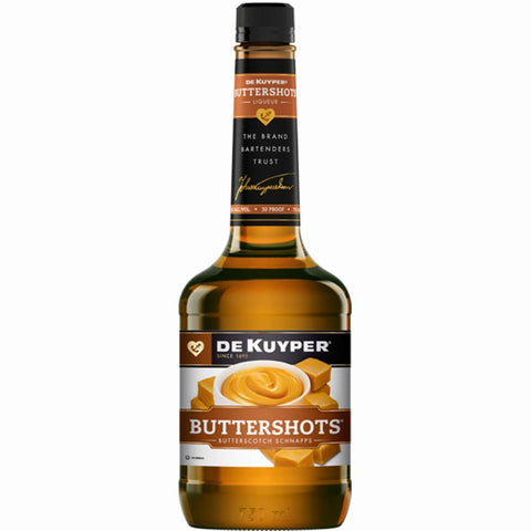 Dekuyper Buttershots Schannapps 30 proof 750 ml