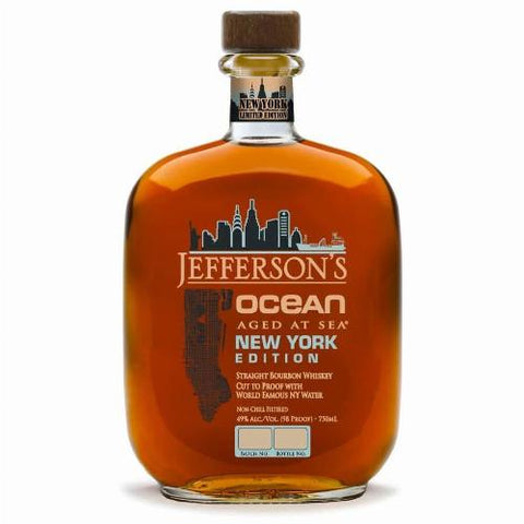 Jefferson's Ocean Aged at Sea New York Edition Straight Bourbon Whiskey 98 Proof 750ml Batch 4 - 67