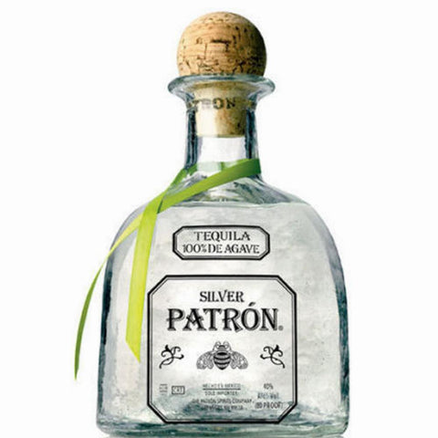 Patron Tequila Silver 100% Agave Puro 375ml HALF BOTTLE - 67