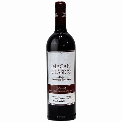 Macan Clasico Rioja  Rothschild Vega Sicilia 2018 750ml