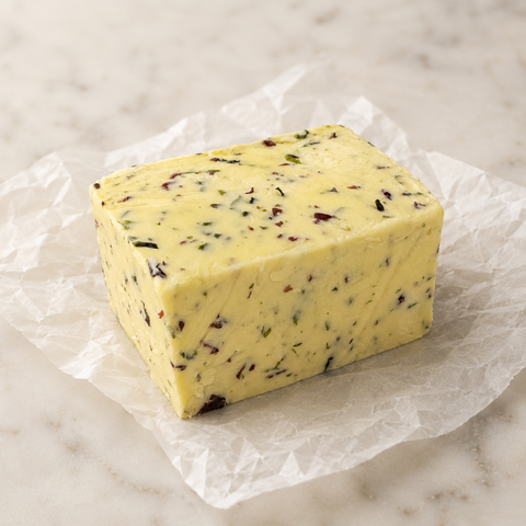Rodolphe le Meunier -  ‘Beurre de baratte aux algues ’ (compound butter with seaweed)  ≈8 oz.