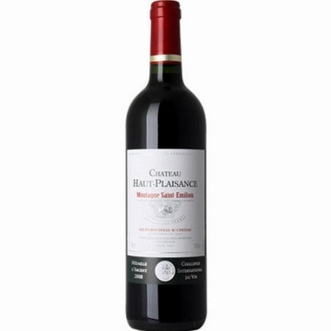 Chateau Haut Plaisance Montagne St. Emilion 2020 375ml HALF BOTTLE