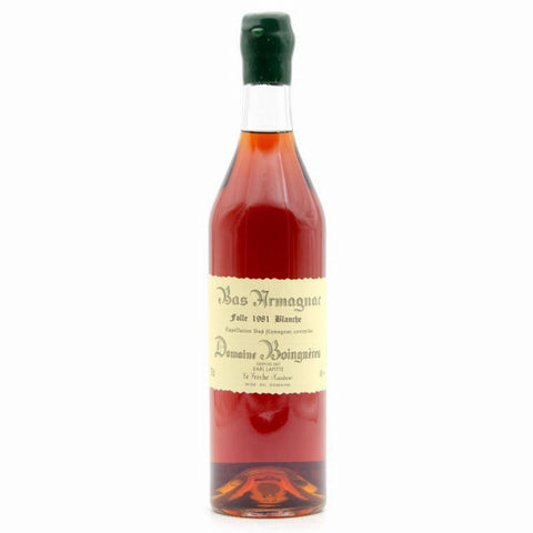 Domaine Boingneres Bas Armagnac Folle Blanche 1981 750ml