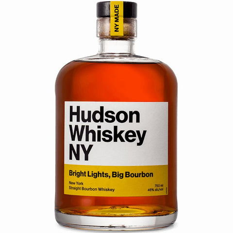 Hudson Whiskey NY Bourbon Bright Lights Big Bourbon 750ml