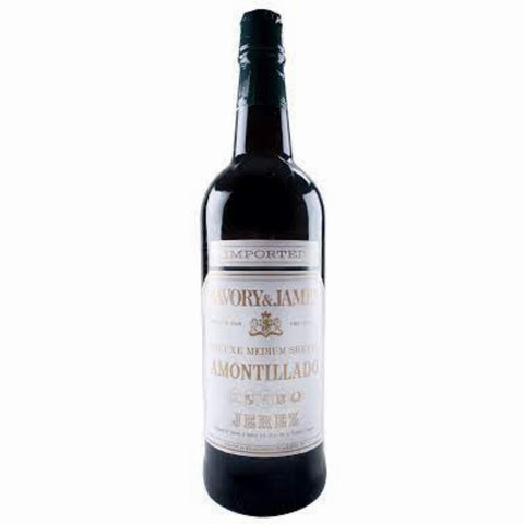 Savory & James Sherry Amontillado  750ml