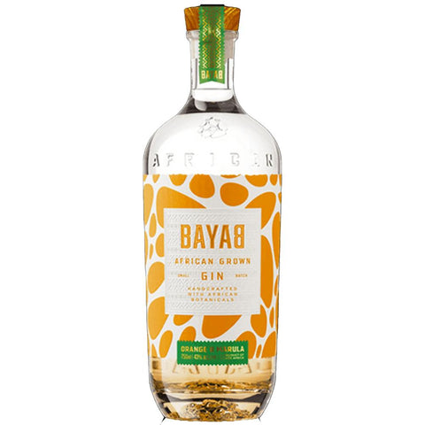 Bayab Small Batch African Grown Orange And Marula Gin 86 Proof 750ml