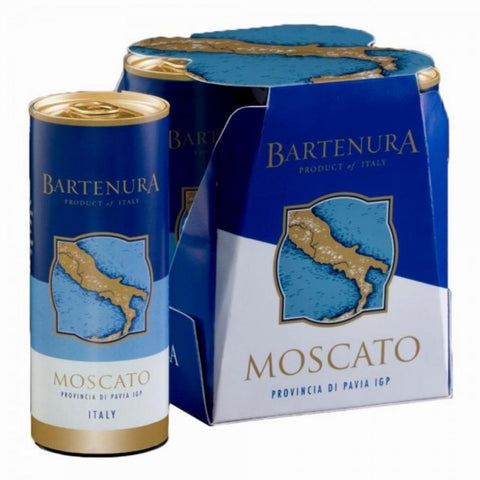 Bartenura  Moscato Brachetto Italy Kosher CAN 250ml