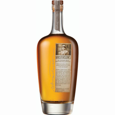 Masterson's Rye Whiskey 10 Years Old 750ml