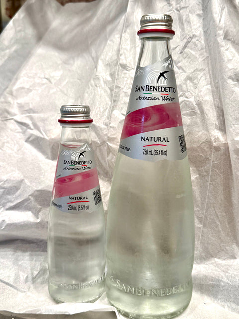San Benedetto Artesian Water —Still  250ml (glass bottle)