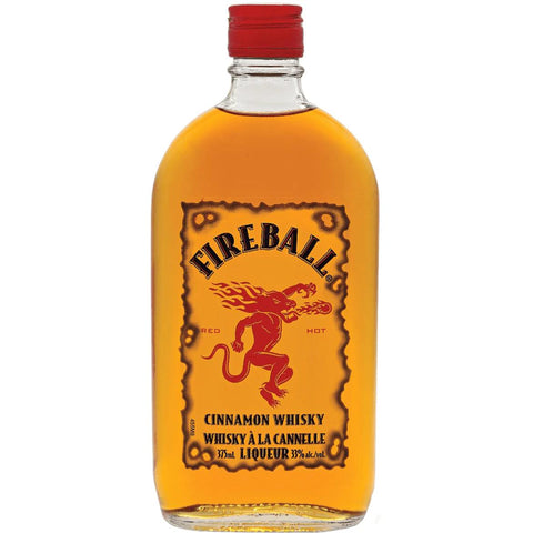 Fireball Cinnamon Whiskey 375ml HALF BOTTLE - 67