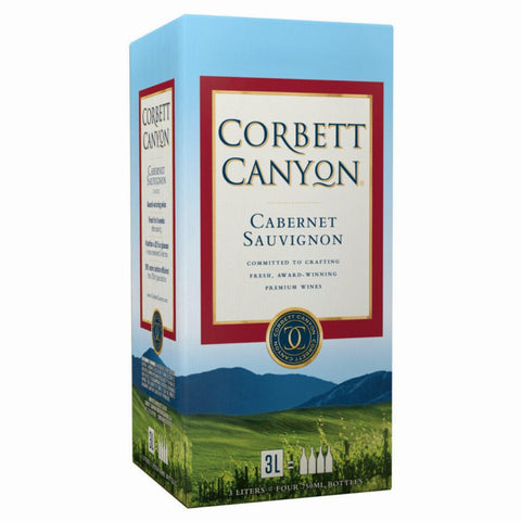 Corbett Canyon Cabernet Sauvignon  BOX WINE  3.0 Liter