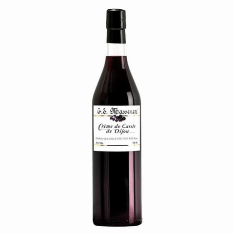 Massenez Creme de Cassis Dijon 40 Proof Currant Liqueur 750ml