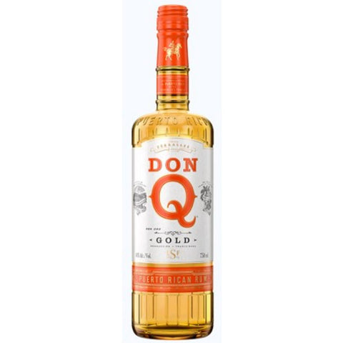 Don Q Rum GOLD Dark Rum 1.0 LITER