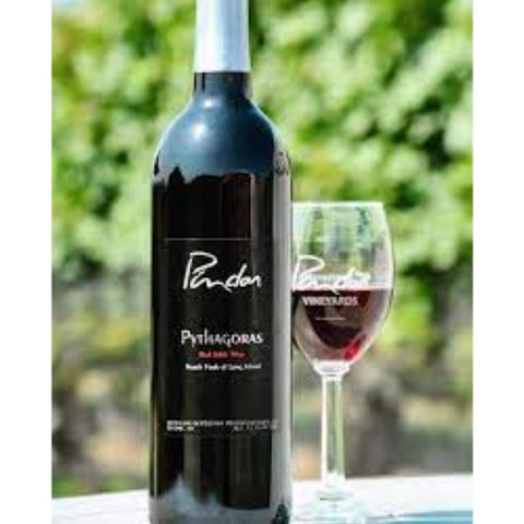 Pindar Vineyards Pythagoras Red Bordeaux NY blend