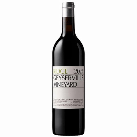 Ridge Vineyards GEYSERVILLE Zinfandel Blend Alexander Valley 2024 750ml