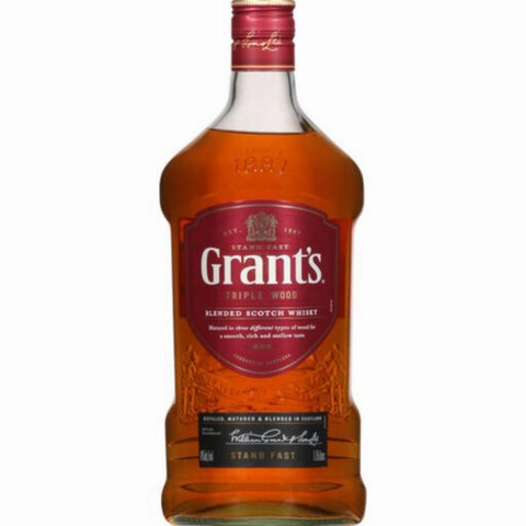 Grant's Blended Scotch Whisky Triple Wood 1.75L Magnum - 67