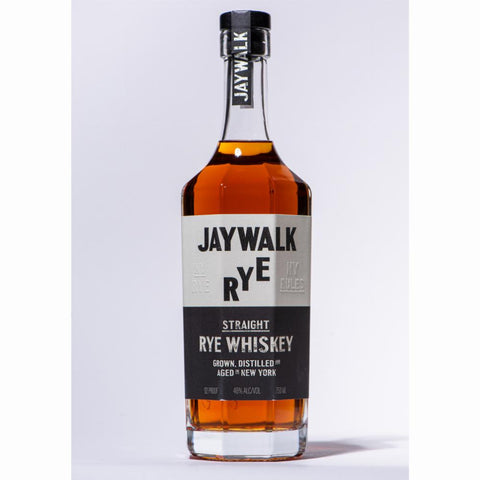 Jaywalk Rye Straight Rye Whiskey NY Distilling Co. 92 Proof 750ml