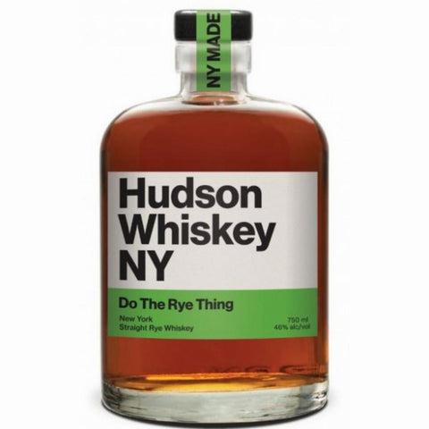 Hudson Whiskey NY DO THE RYE THING 750ml