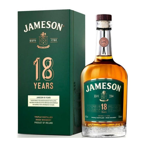 Jameson Irish Whiskey 18 Years 80 Proof