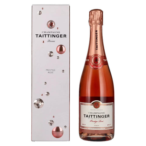 Taittinger Prestige Rose Brut Champagne Gift Box 750ml